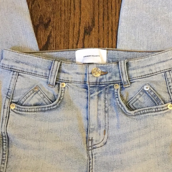 CURRENT/ELLIOTT POCKET HIGH WAIST STILETTO Jean 25 - Picture 5 of 8